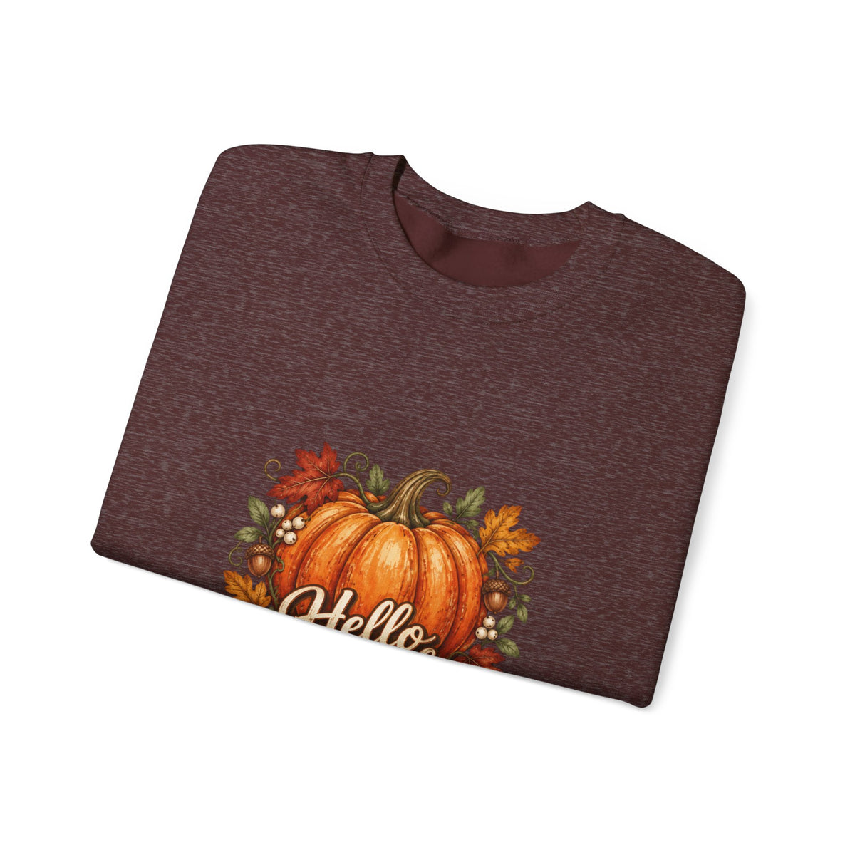 Hello Pumpkin Fall Crewneck Sweatshirt